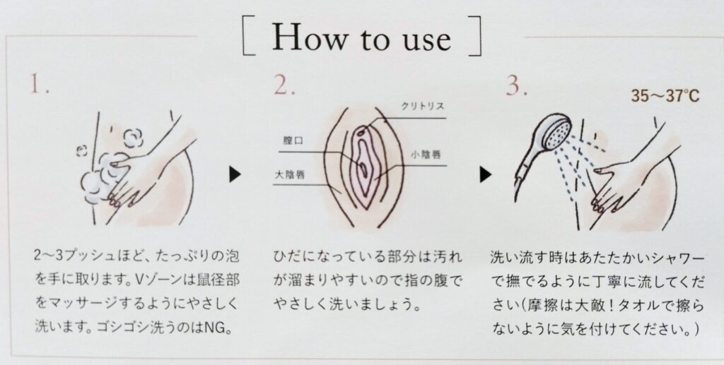 イビサソープ使い方